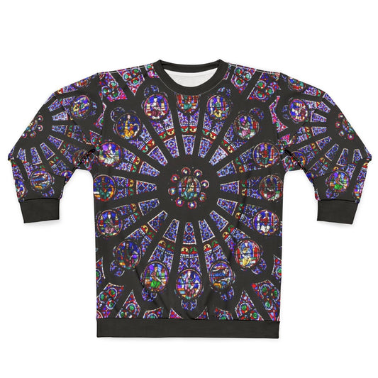 Notre Dame Cathedral Rose Window Sweatshirt