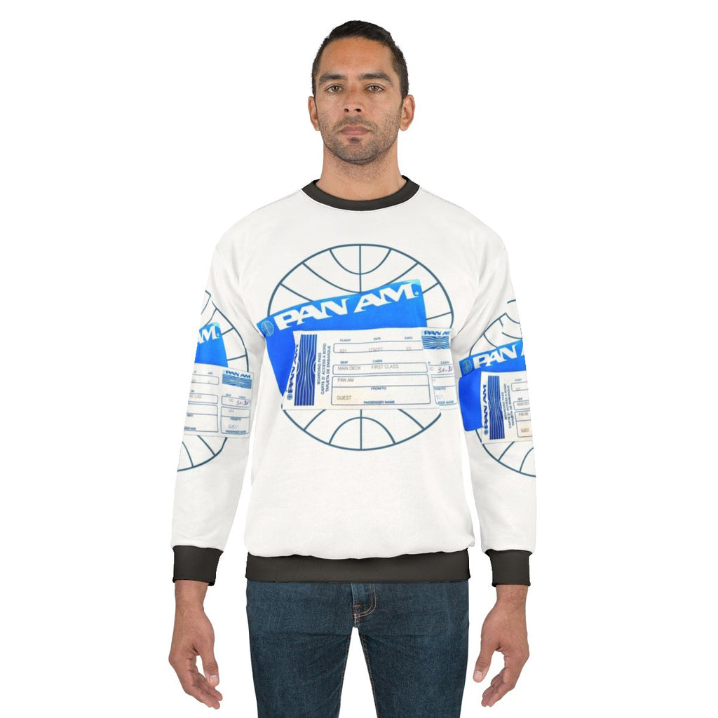 Pan Am Vintage Sweatshirt - Retro Airline Apparel