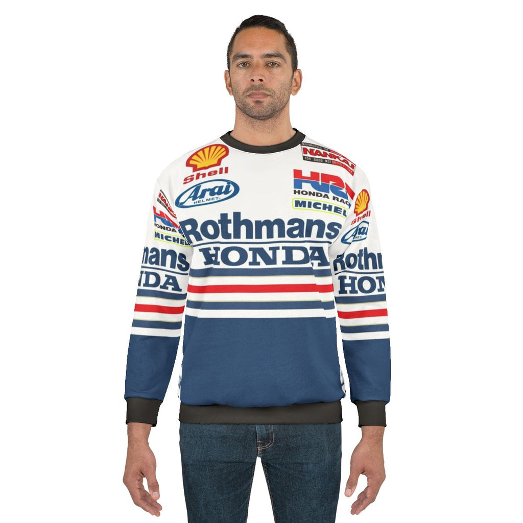 NSR Race Suit Sweatshirt featuring iconic NSR racing design