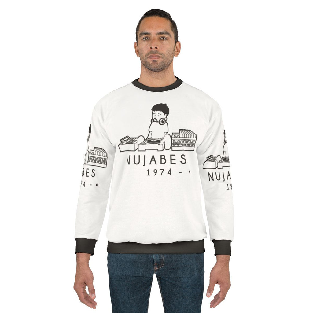 Nujabes 1974 Sweatshirt featuring Samurai Champloo and Chillhop Music Producer