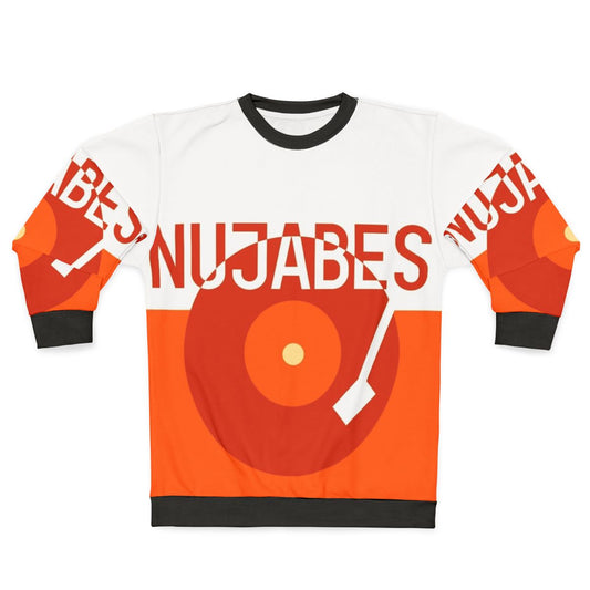Nujabes Inspired Sweatshirt with Anime and Hip Hop Design