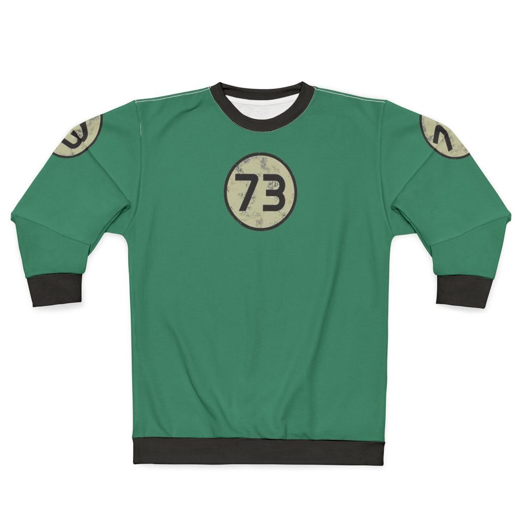 Sheldon's Number 73 Sweatshirt from The Big Bang Theory