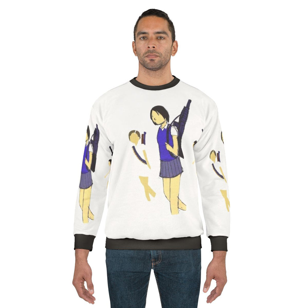 "Number Girl School Girl Distortional Addict Japanese Band Sweatshirt"