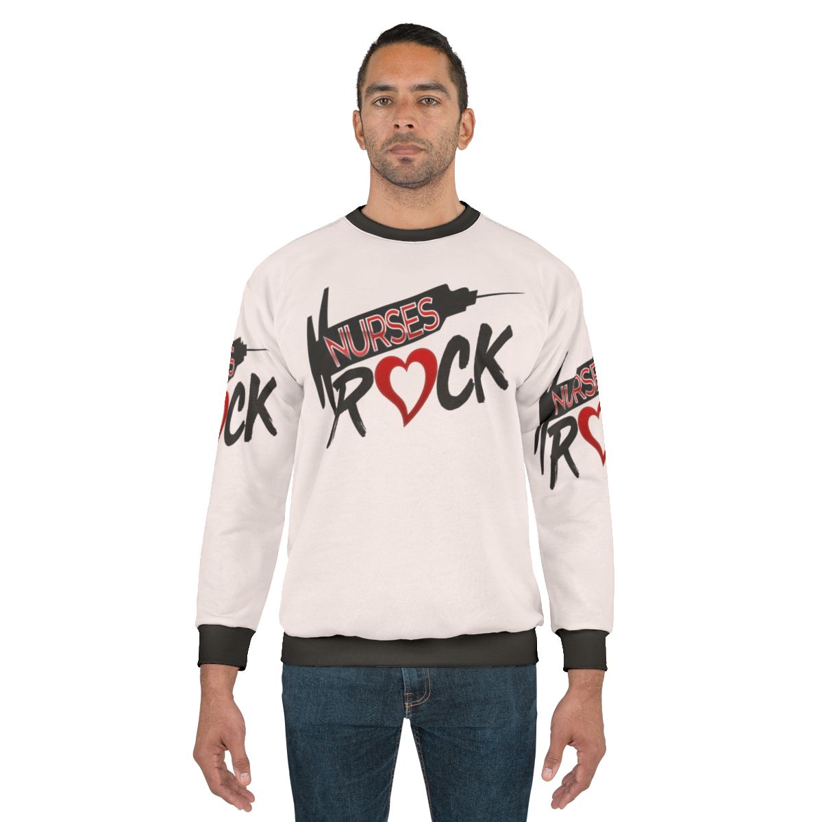 Nurses Rock Inspirational Sweatshirt