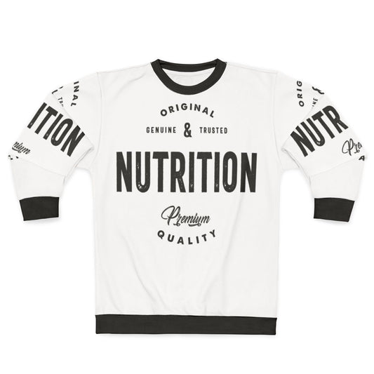 Nutrition Original Sweatshirt for Nutritionists, Dietitians and Health Professionals
