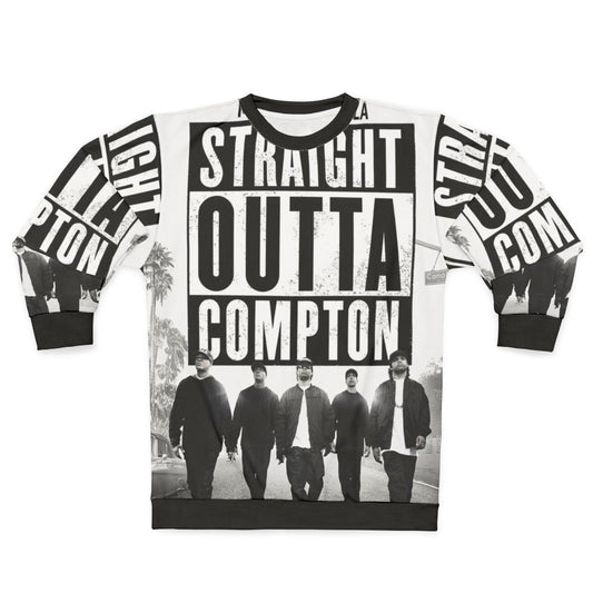 NWA Cover Sweatshirt - Retro 90s Hip-Hop Apparel