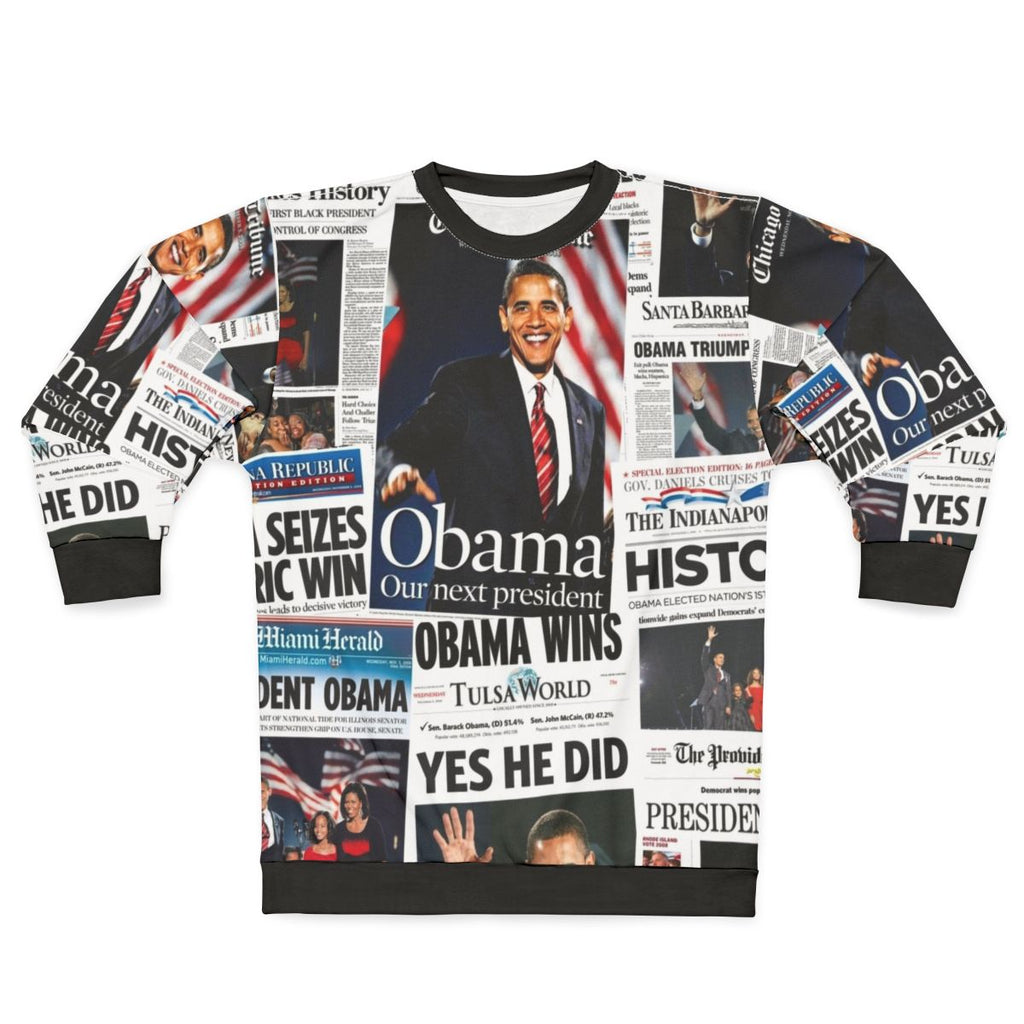 Obama 2008 Commemorative Historic Election Sweatshirt