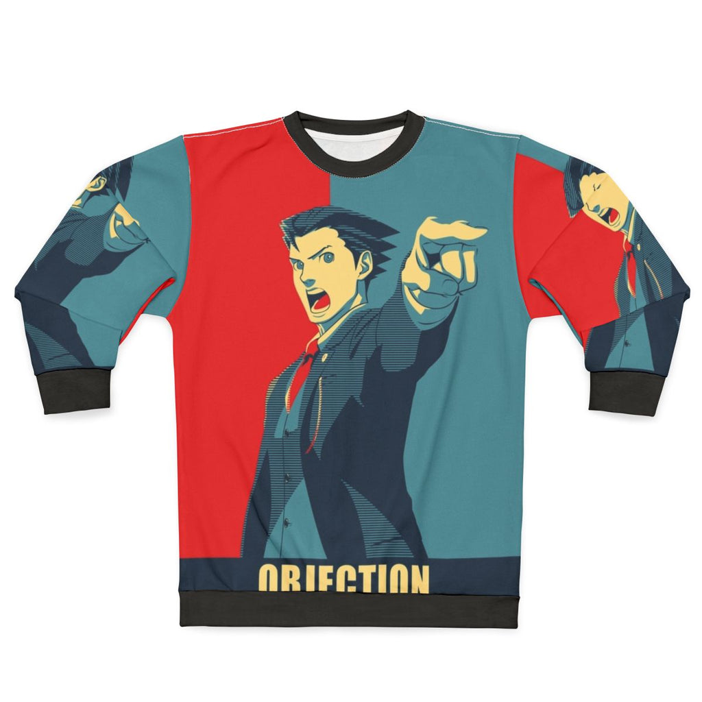 Phoenix Wright Ace Attorney Objection Sweatshirt