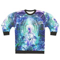 Observers of the Sky Sweatshirt with psychedelic and spiritual design