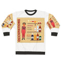 Inspirational occupations and beverages sweatshirt