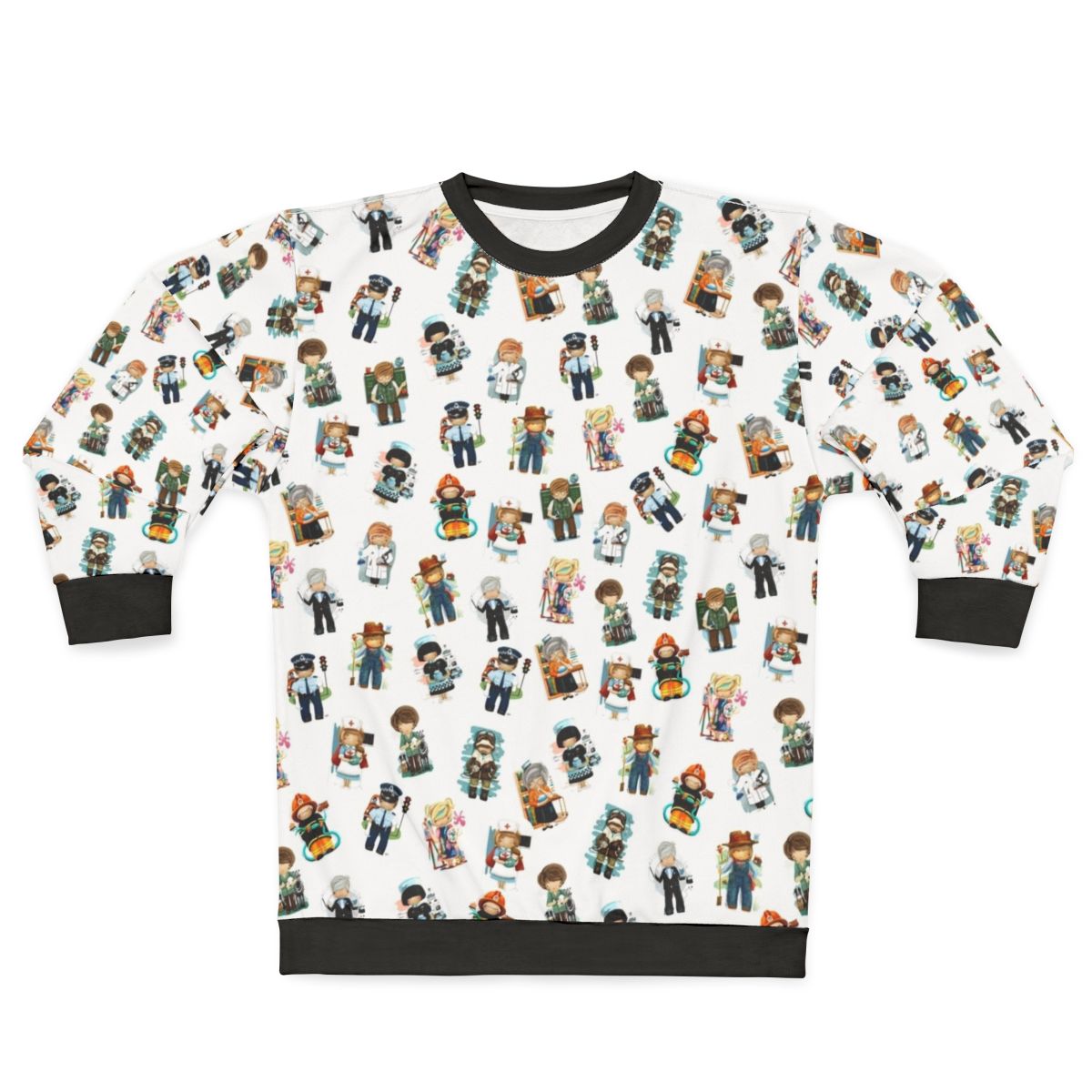 Occupations and Vocations Fun Graphic Sweatshirt