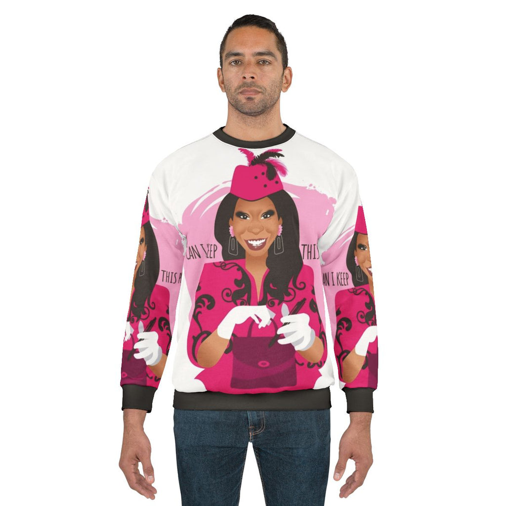 Oda May Brown Sweatshirt - Artistic Tribute to Iconic Film Ghost