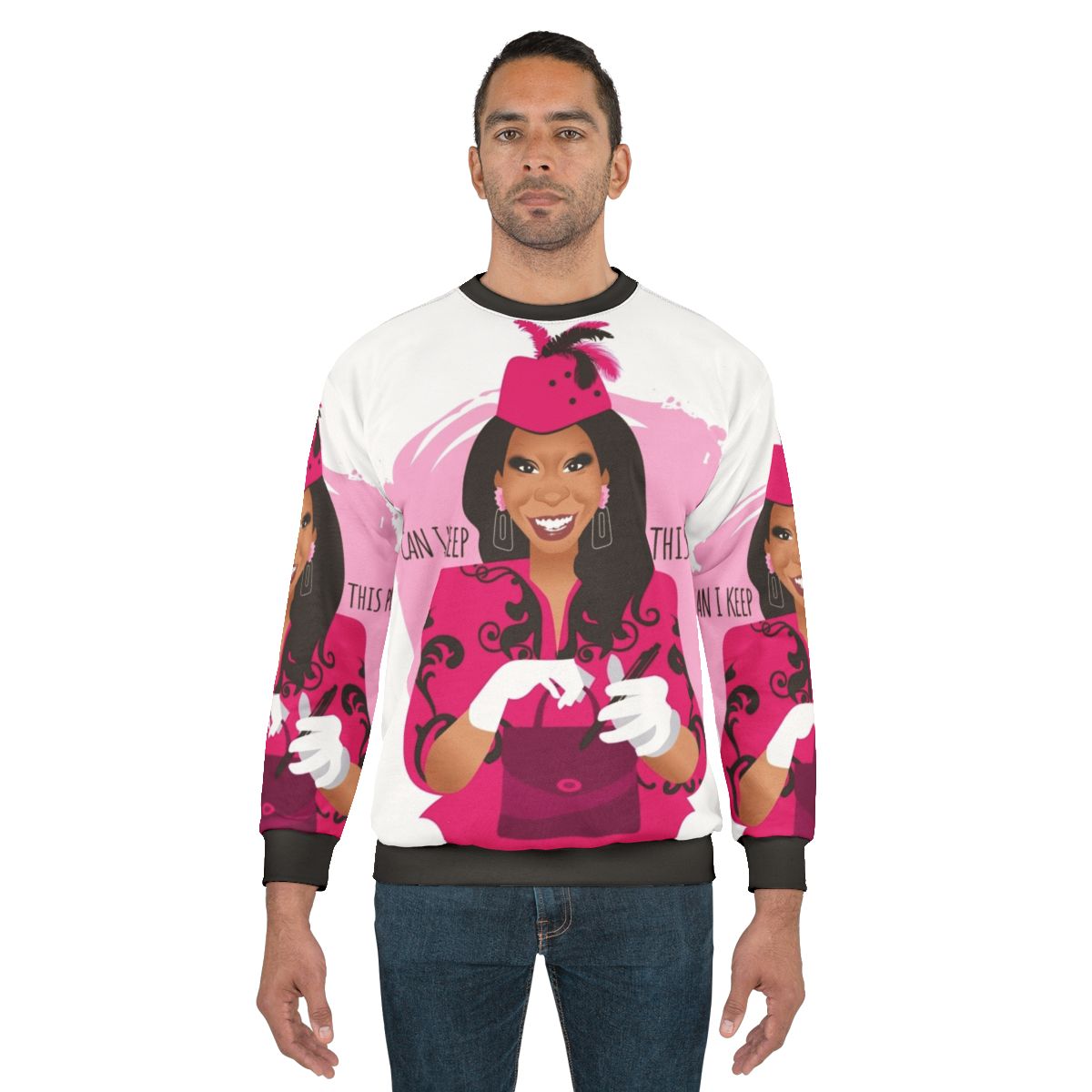 Oda May Brown Sweatshirt - Artistic Tribute to Iconic Film Ghost