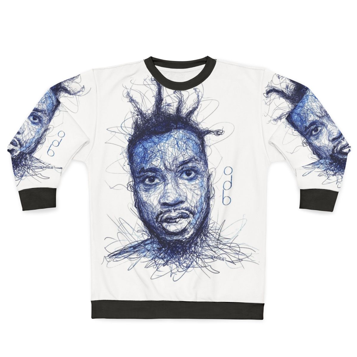 Odb By Nikkolas Wu-Tang Ol' Dirty Bastard Sweatshirt