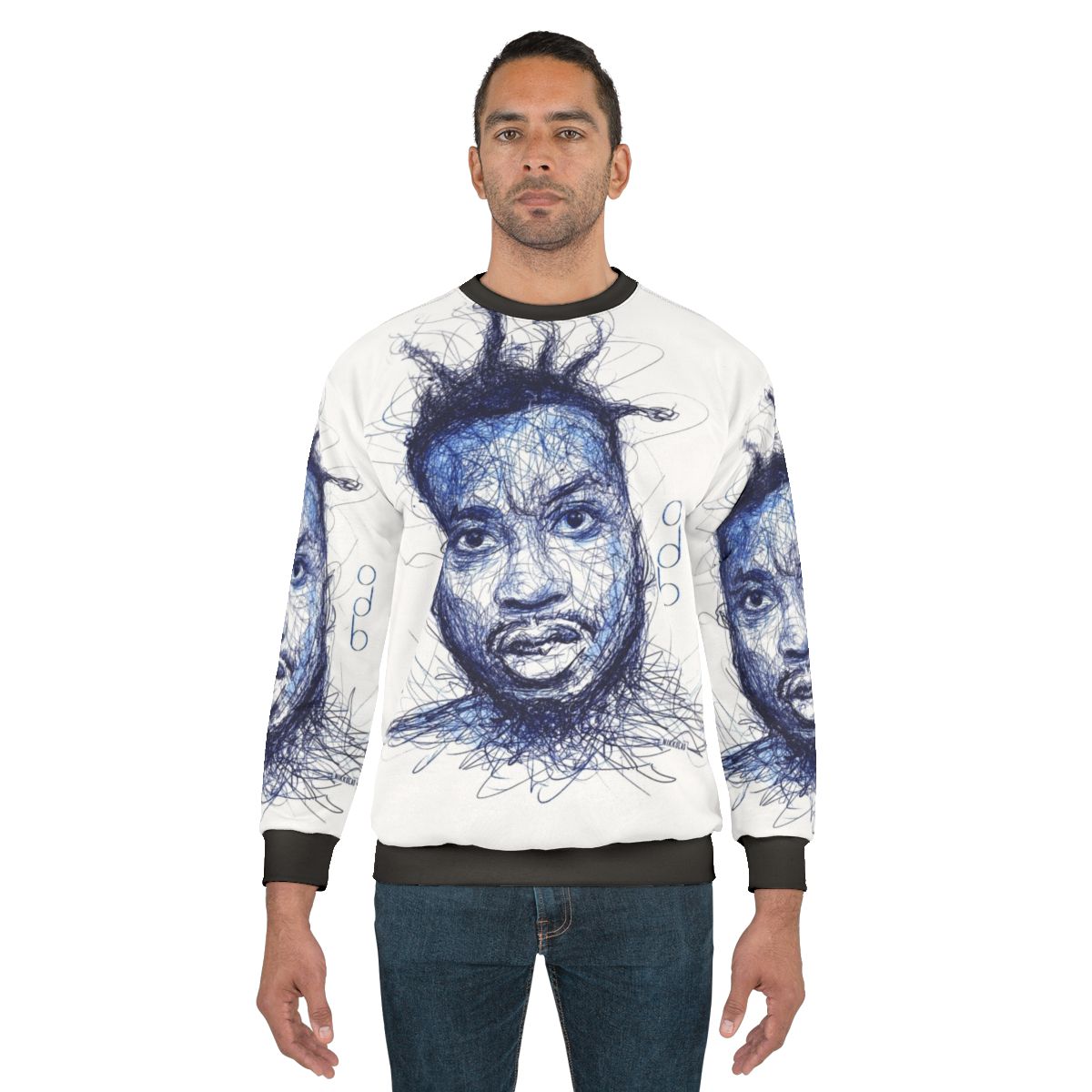 Odb By Nikkolas Wu-Tang Ol' Dirty Bastard Sweatshirt