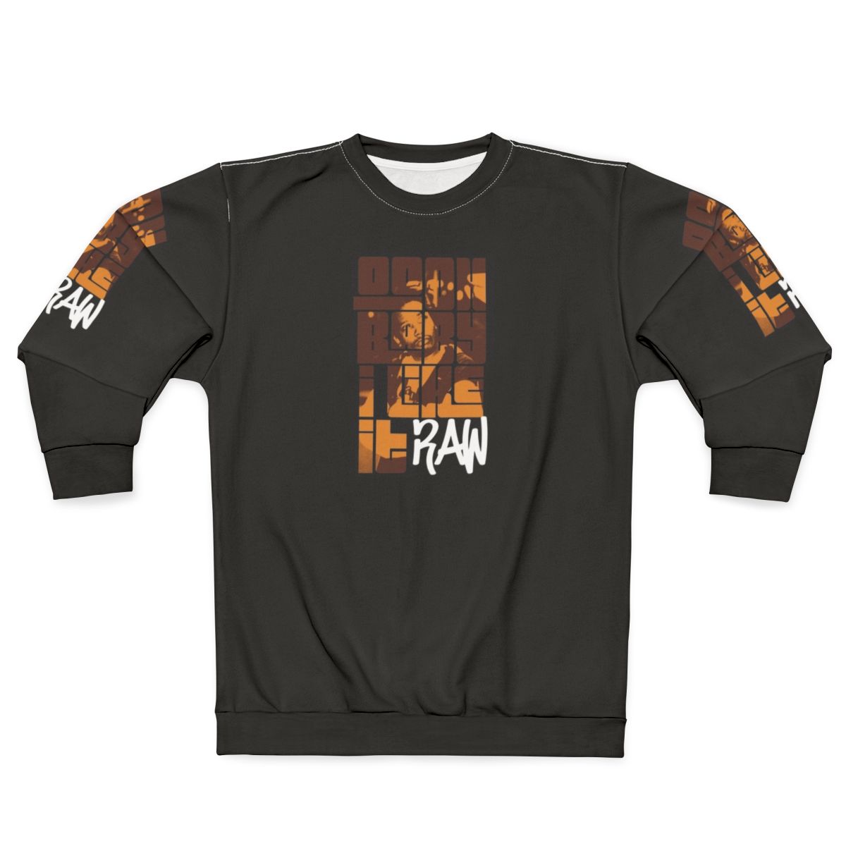 ODB Ol' Dirty Bastard "I Like It Raw" Hip Hop Sweatshirt