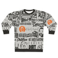 ODB Word Cloud Quotes Sweatshirt for Hip Hop and Rap Music Enthusiasts