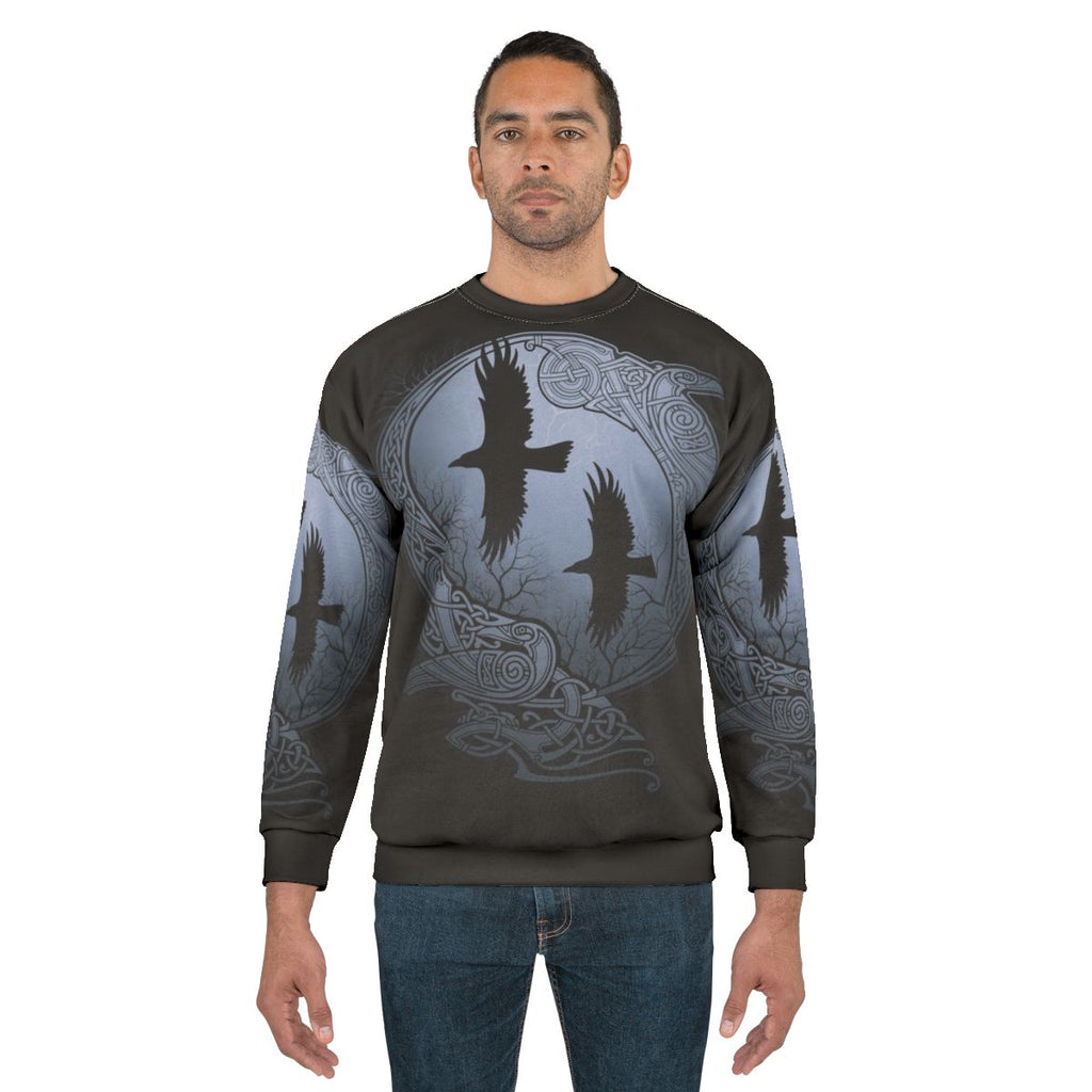 Odin's Ravens Sweatshirt - Norse Mythology Inspired Apparel