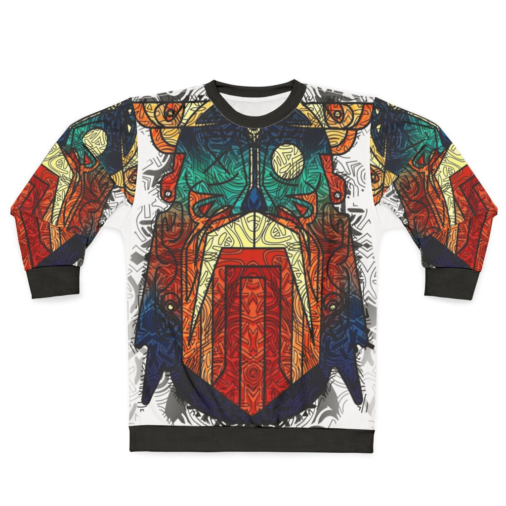 Odin Wodan Geometric Nordic Mythology Sweatshirt