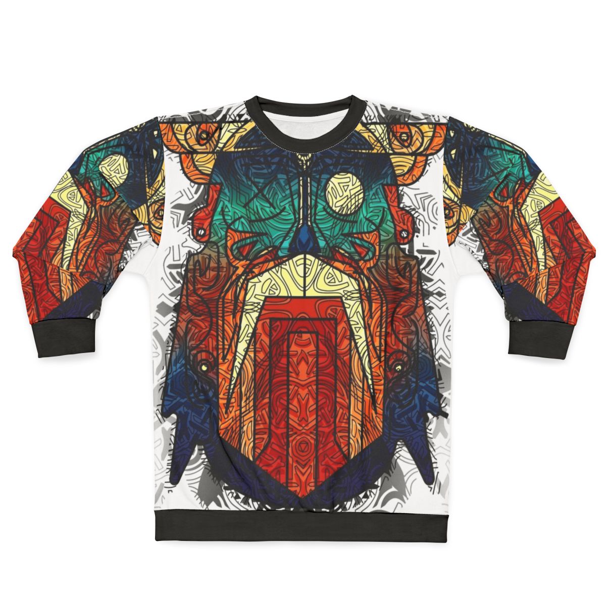 Odin Wodan Geometric Nordic Mythology Sweatshirt