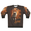 Witty "Oh For Fox Sake" Sassy Foxy Sweatshirt