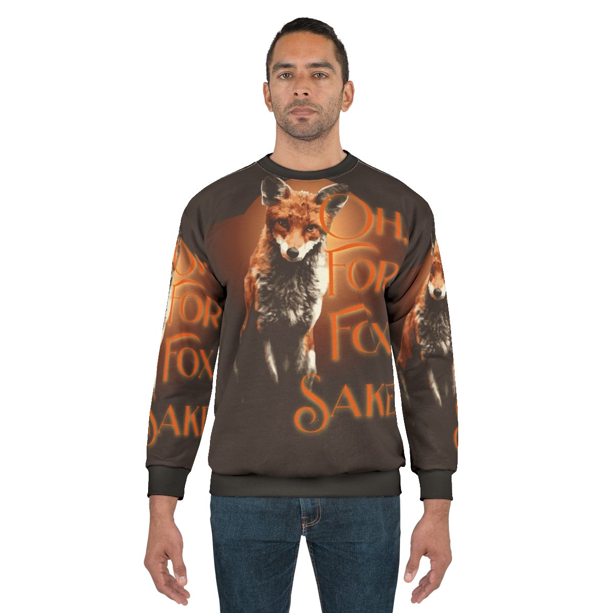 Witty "Oh For Fox Sake" Sassy Foxy Sweatshirt