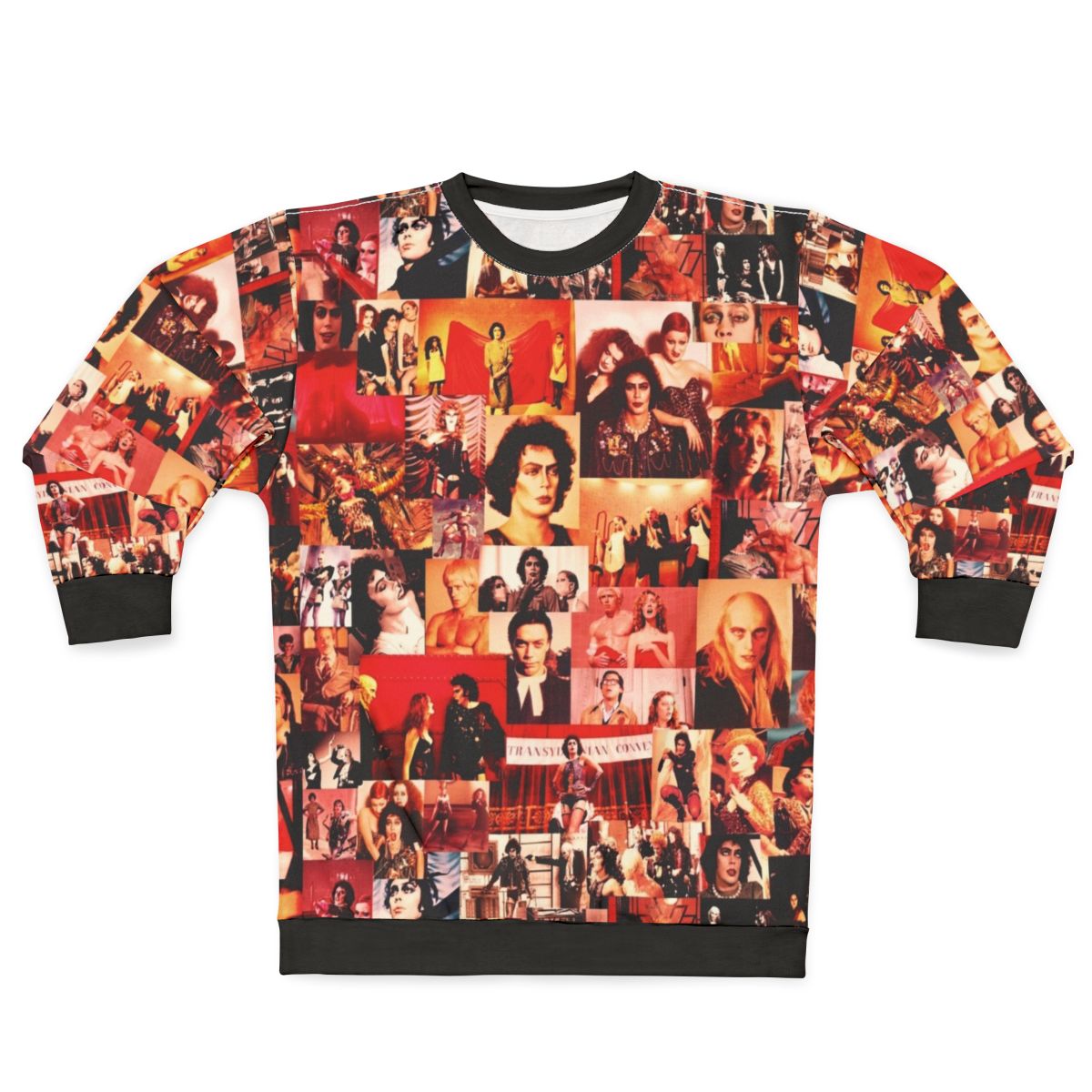 Rocky Horror Show Sweatshirt with Collage Design
