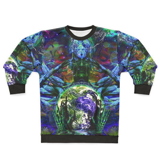 Psychedelic Trippy Geometric Sweatshirt