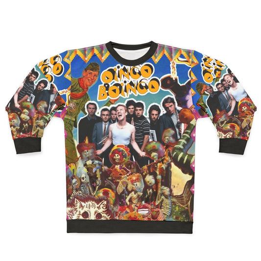 Oingo Boingo Sweatshirt featuring the iconic 80s new wave band's logo