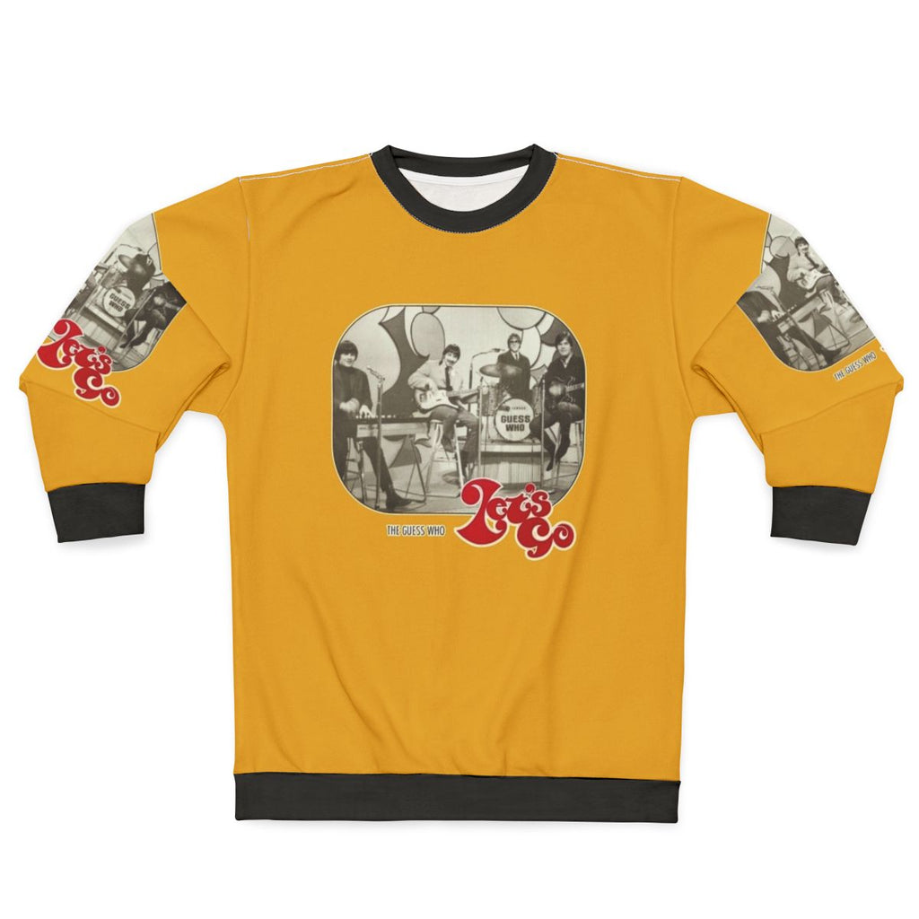 The Guess Who Let's Go Sweatshirt - Music Band Merchandise