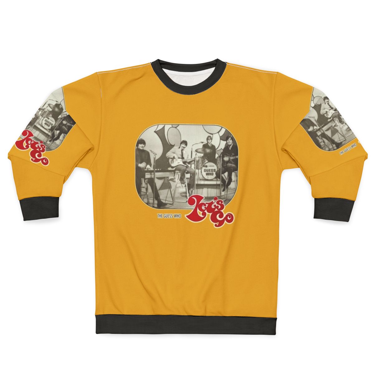The Guess Who Let's Go Sweatshirt - Music Band Merchandise