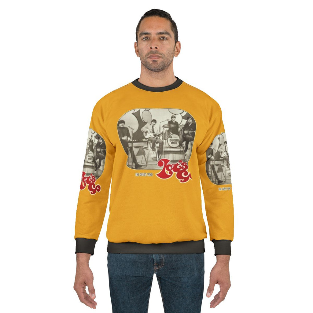 The Guess Who Let's Go Sweatshirt - Music Band Merchandise