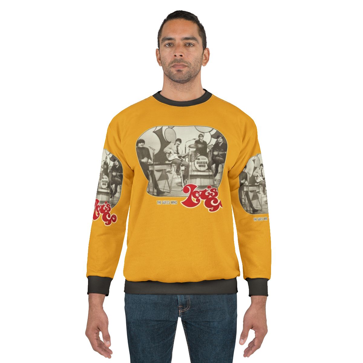 The Guess Who Let's Go Sweatshirt - Music Band Merchandise