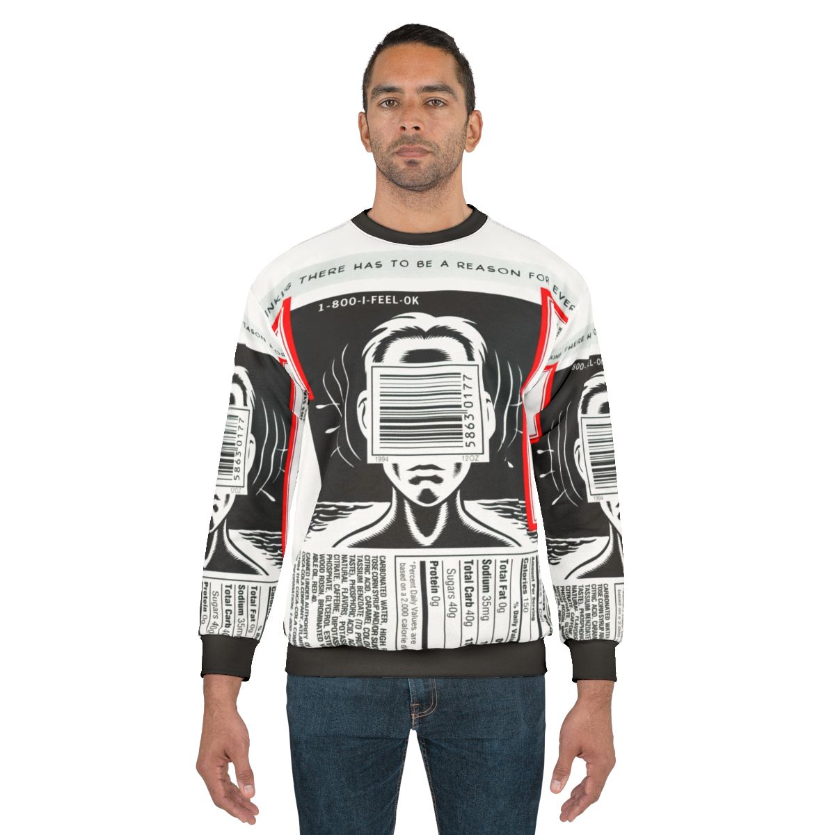 90s Ok Soda Sweatshirt - Retro Soft Drink Apparel