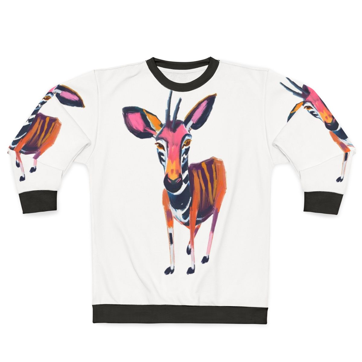 Okapi endangered species sweatshirt