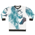 Ol Dirty Bastard portrait sweatshirt with smoke effects