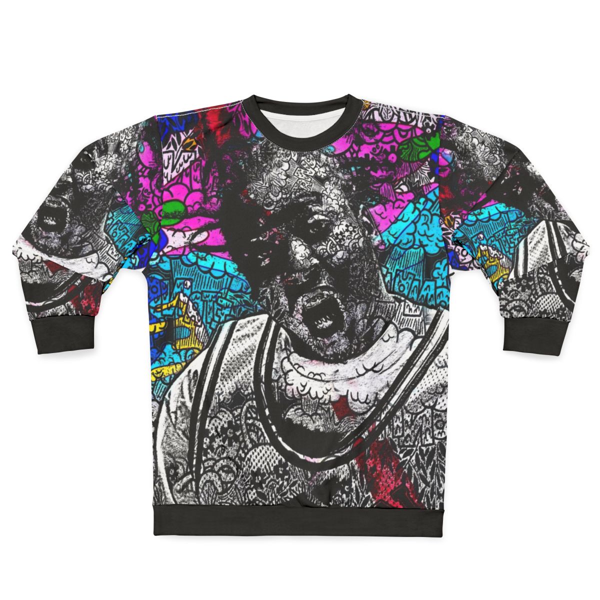 Ol Dirty Bastard Sweatshirt with Graffiti Design
