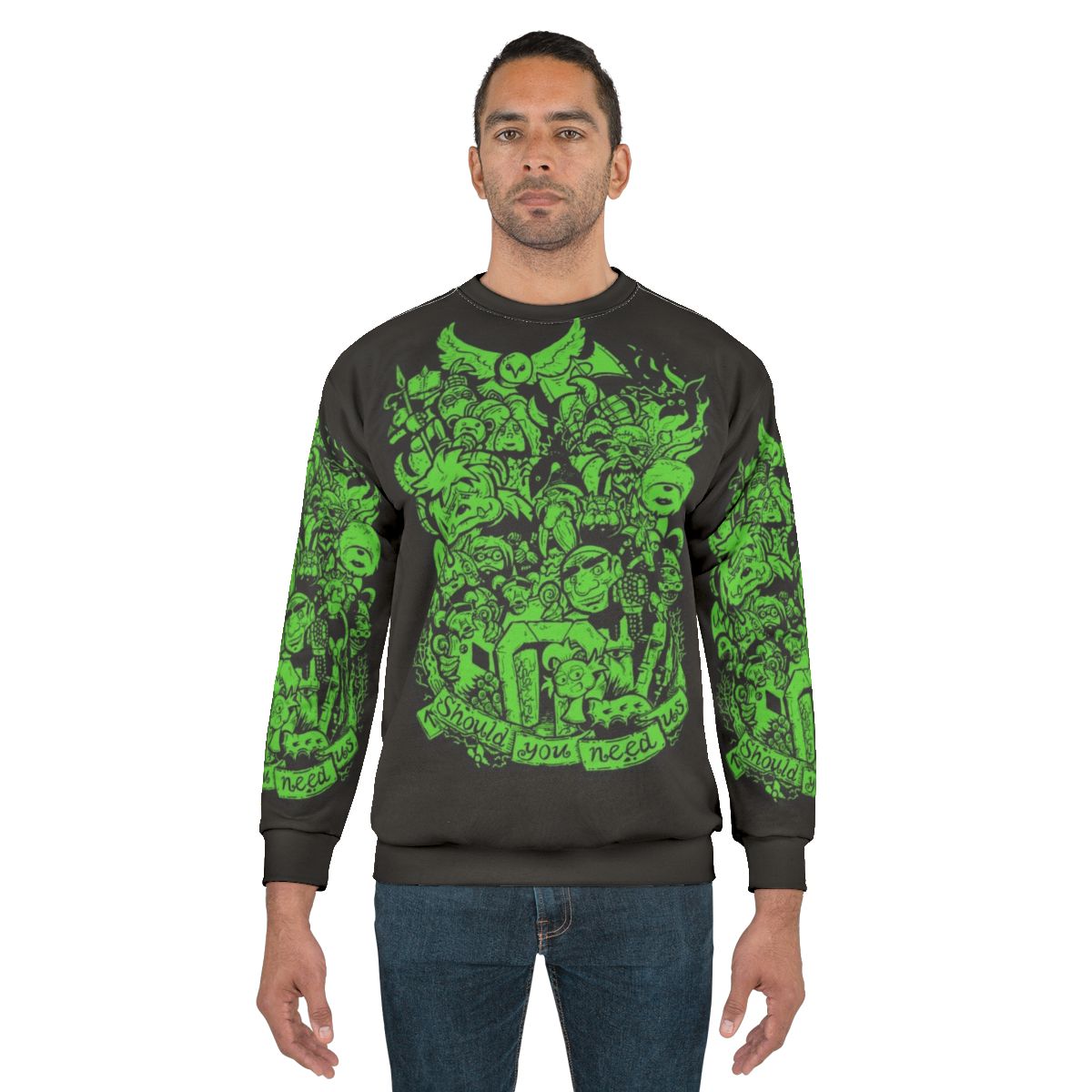 Labyrinth David Bowie Cult Movie 80s Sweatshirt