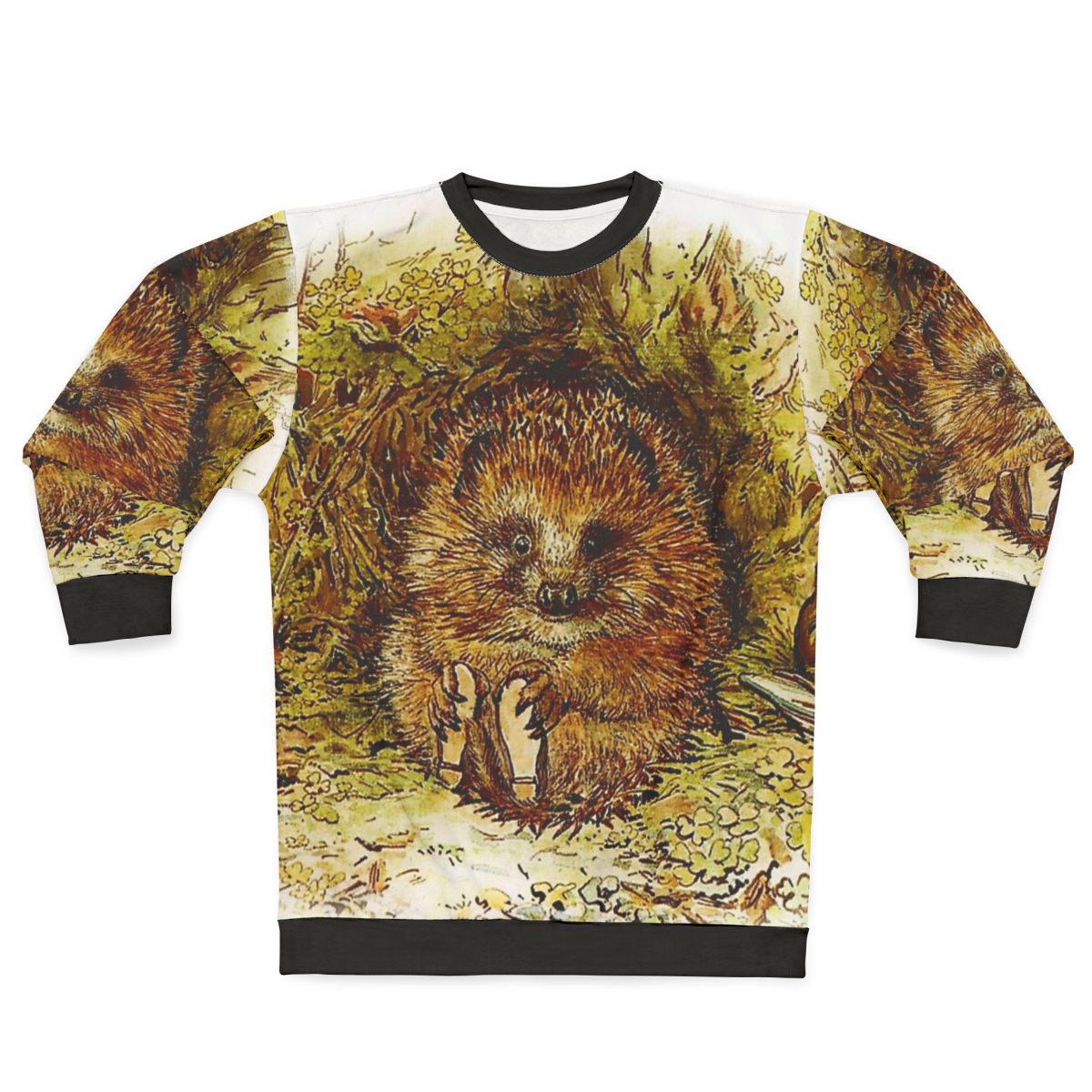 Beatrix Potter's Old Mr Pricklepin Hedgehog Design Sweatshirt