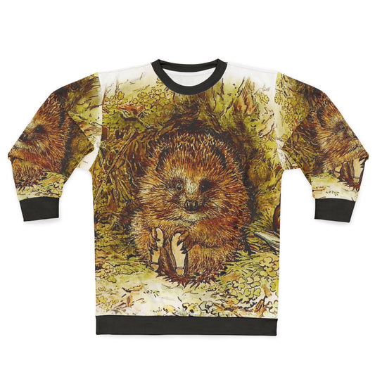 Beatrix Potter's Old Mr Pricklepin Hedgehog Design Sweatshirt