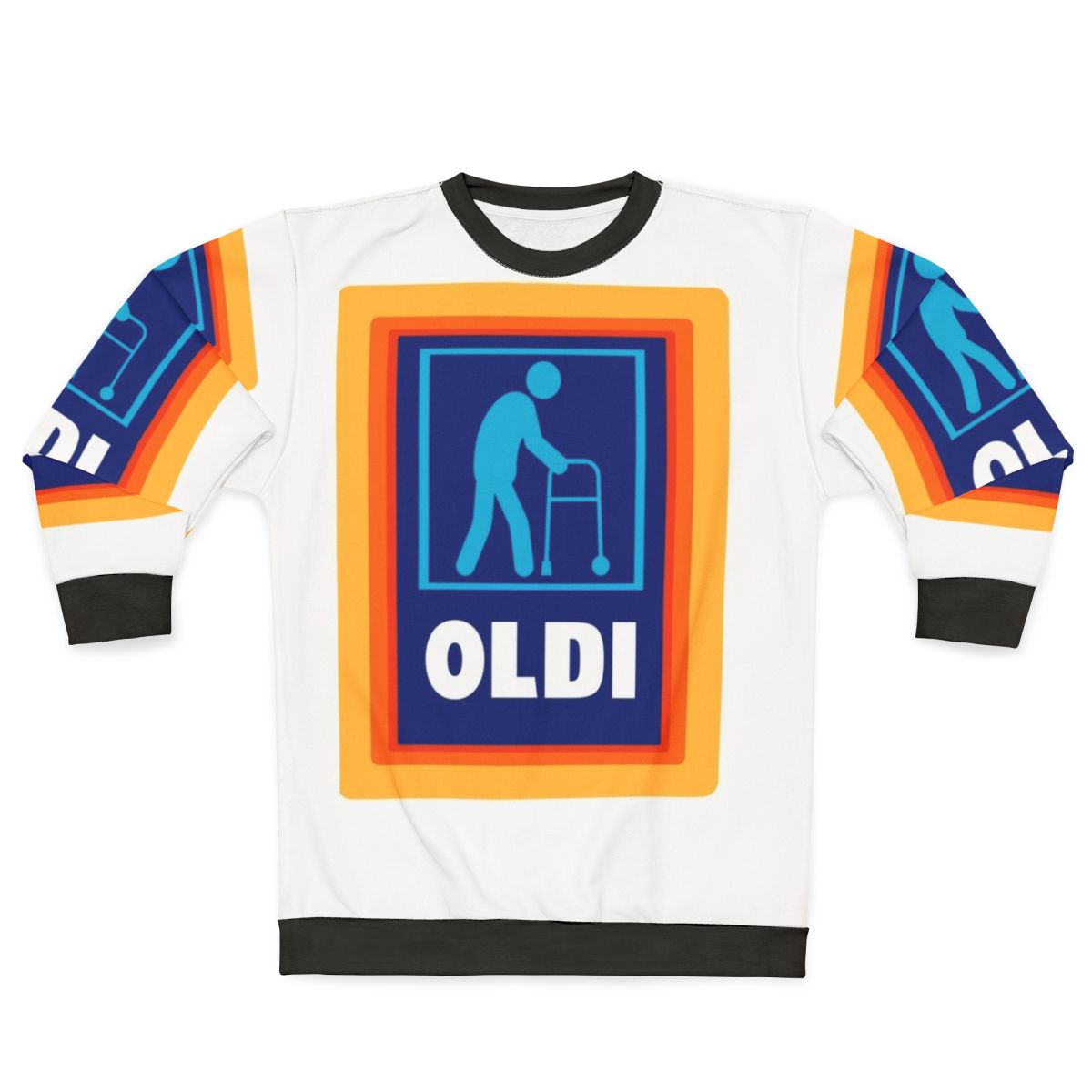 Oldie Classic Essential Sweatshirt - Vintage 1950s Retro Grandpa Sweater