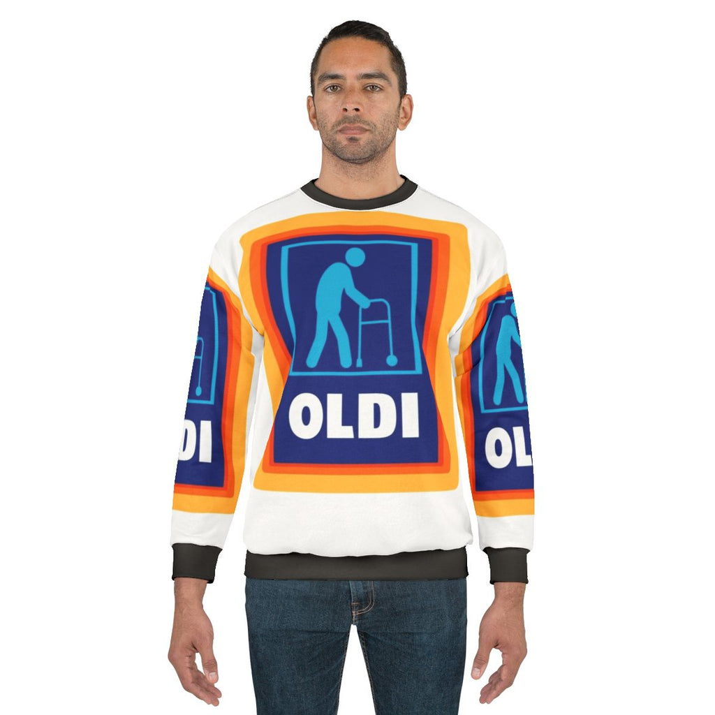 Oldie Classic Essential Sweatshirt - Vintage 1950s Retro Grandpa Sweater