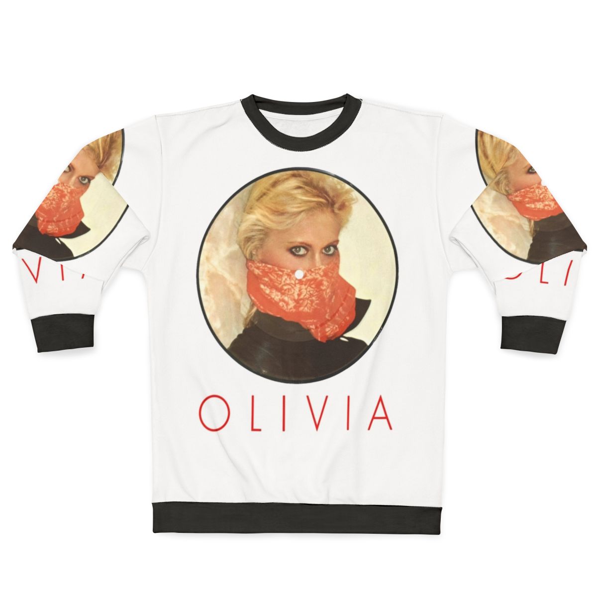 Olivia Newton-John 70s Disco Sweatshirt