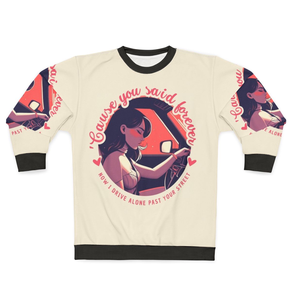 Olivia Rodrigo Drivers Licence Lyrics Sweatshirt