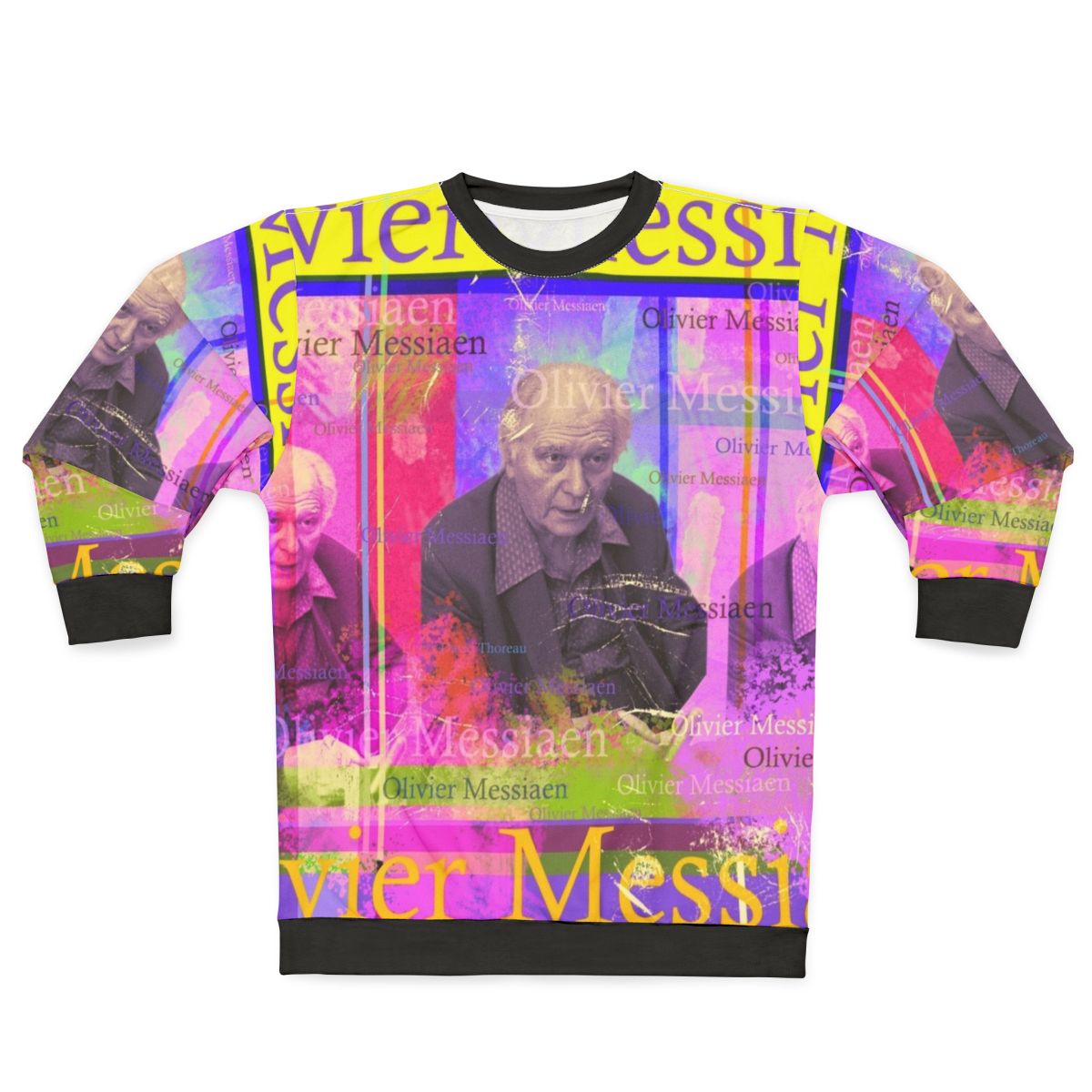 Olivier Messiaen Portrait Aesthetic Sweatshirt