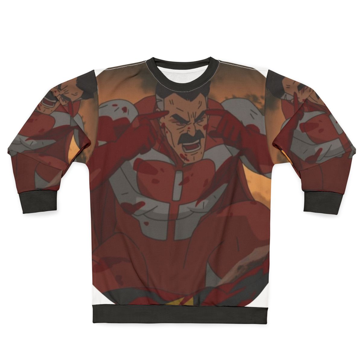 Omni Man Sweatshirt with Invincible TV Series Design