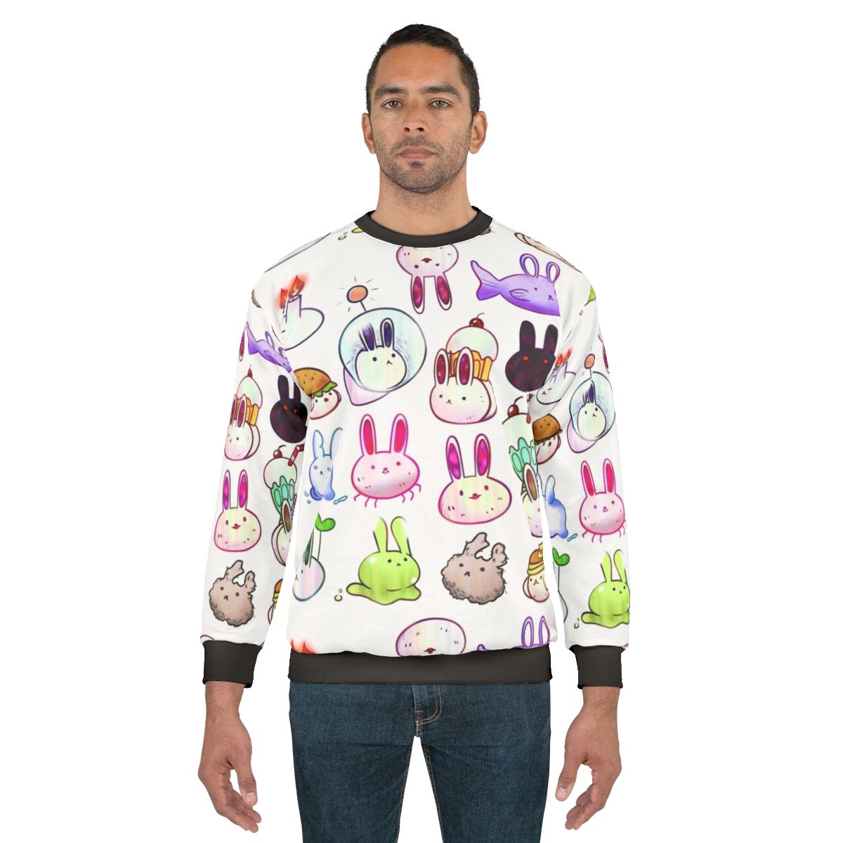 Omori Bunnies Anime Manga Sweatshirt