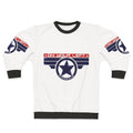 "On Your Left" Marvel Captain America Superhero Running Club Sweatshirt