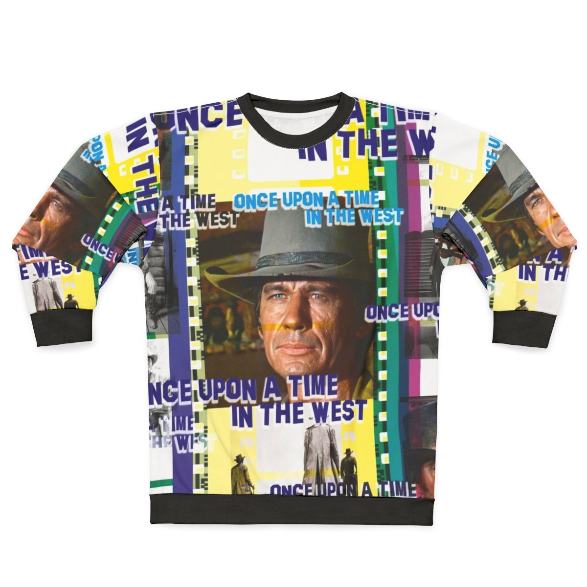Retro 'Once Upon a Time in the West' film sweatshirt