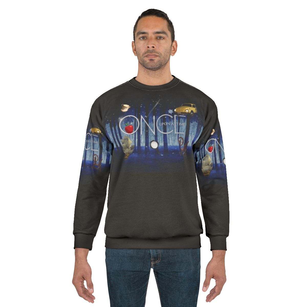Once Upon A Time Sweatshirt featuring characters from the fantasy TV series